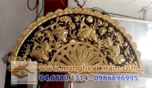 Quạt đồng tùng hạc, cầu sức khỏe và trường thọ