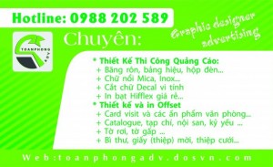 Thiết kế - in ấn quảng cáo - in offset tại Đà Nẵng