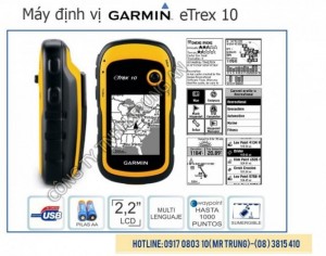Máy định vị GPS Garmin eTrex 10