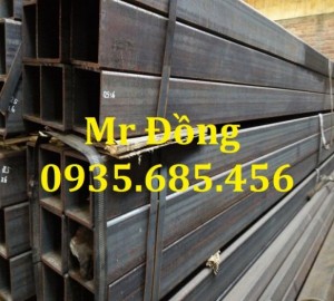 Thép hộp 25x50, 45x90, 30x90, hộp thép vuông 40x40, 50x50, 75x75