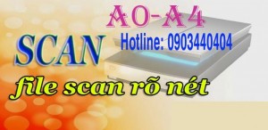 Scan khổ lớn A0- A4 với chi phí thấp nhất