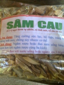 bán củ sâm cau tươi ngâm riệu thảo dược quí giao hàng trên toàn quốc