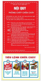 Bộ nội quy tiêu lệnh chữa cháy
