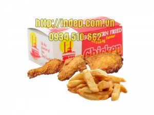 In Hộp Giấy Đựng Gà Rán Ở Hà Nội - 0934 510 662