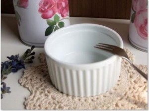 Combo 2 Khuôn ramekin trắng lớn