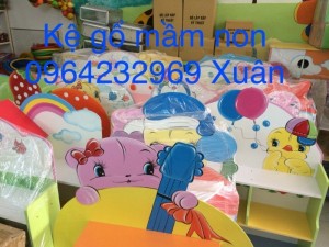 Kệ để học liệu dài 1200mm
vật liệu bằng ván MFC phủ melamin