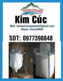 Bao 500kg, 800kg, 1000kg, 2500kg, bao mùn cưa dạng bột, dạng khối