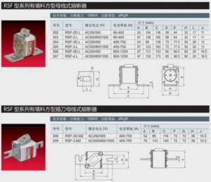 Cầu chì Xirec RSF