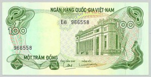 100 Đồng Năm 1970