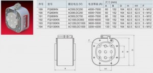 Cầu chì XIREC loại vuông 5 lỗ