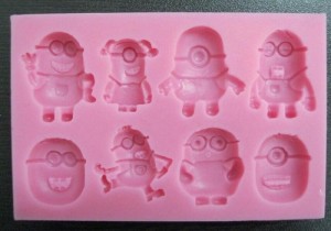 Khuôn tạo hình socola, fondant hình minion