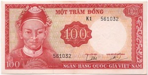 100 Đồng 1966