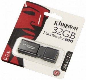 Usb 3.0 32GB Kingston Data Traveler 100 G3