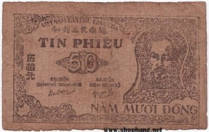 50 Đồng Tín Phiếu 1951