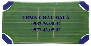 Giường vải lưới sợi textilen, chân nhựa đúc, khung bằng kẽm cứng và chắc. Giường nằm rất êm và thoáng mát, dễ thoát nước