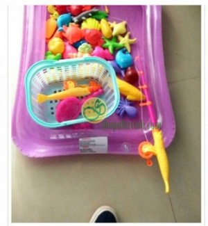 Bể Câu Cá Mini Cho Bé Yêu - Kèm Bơm NX228