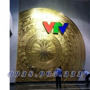 Mặt trống đồng đông sơn bằng đồng,