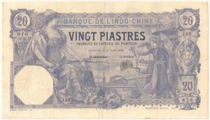 20 Piastres 1909-1920