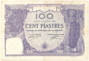 100 Piastres 1911-1920