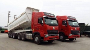 Sơ Mi Rơ Moóc Thùng Tự Đổ (Moóc Ben) Tải Trọng Cao 29- 35tấn –Trả Góp Lãi Suất Thấp