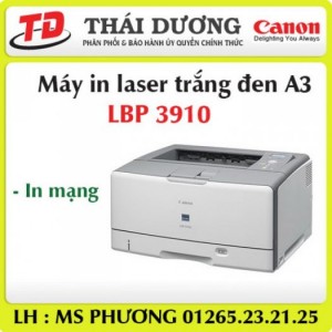Máy in laser A3 Canon LBP3910 mới 90%, sẵn hàng, giá tốt nhất !