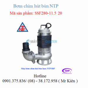 Máy bơm chìm hút bùn Inox SSF280-11.5 26/SSF280-11.5 20 ( NTP )