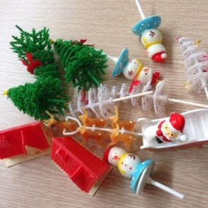 Combo sản phẩm trang trí bánh Noel