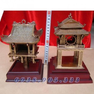 Biểu trưng chùa một cột, khuê văn các, quà tặng độc đáo đối tác nước ngoài