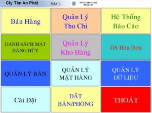 Phần mềm quản lý bán hàng cho quán Cafe, Khách Sạn