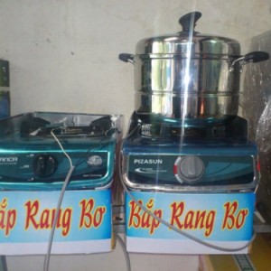 Phân phối máy bắp rang bơ chạy ga giá rẻ