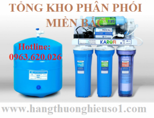 Máy lọc nước Karofi 8 lõi bình áp thép Không tủ