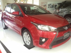 Tin Hot '' Toyota Yaris 1.5G Màu Đỏ, Giảm giá vốn giao xe ngay tại Toyota An Thành Quận 5