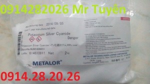 Bán Potassium-Silver-Cyanide-KAg(CN)2