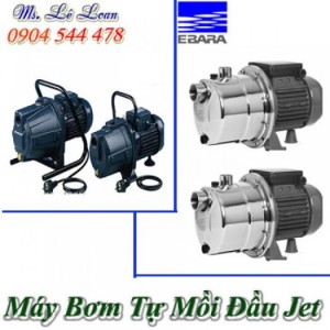 Phân Phối Sỉ và Lẻ Máy Bơm Ebara - Bơm Tự Mồi, Đầu Jet, Hút Cực Mạnh