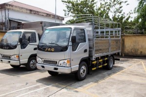 Công ty bán xe tải jac 2.4 tấn,2.5 tấn thùng bạt trả góp.