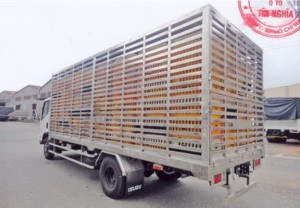 Đóng thùng xe tải chở gia cầm, chở gà vịt 5 tấn