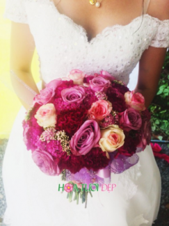 Bó hoa cưới sang trọng - HC050