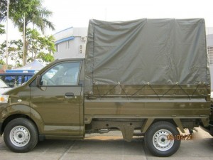xe tải suzuki carry pro 750kg hàng độc màu lính