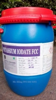 Potassium Iodate, KIO3, phụ gia thức ăn chăn nuôi, thuốc thủy sản, Iodic Acid