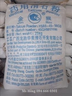 Bột Talc, Talc, Bột tắc, Bột Tack, Bột đá, Mg3Si4O10(OH)2