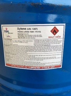 Xylene, dung môi sơn, sản xuất thuốc trừ sâu, keo dán cao su, Xylol