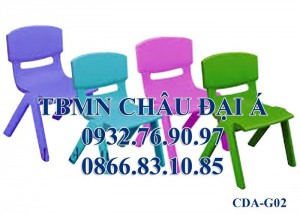 Ghế nhựa đúc mầm non cao cấp
