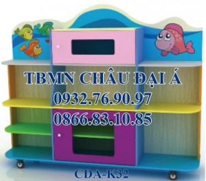 Kệ sách hoa vàng