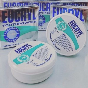 Bột Tẩy Trắng Răng EUCRYL TOOTHPOWDER