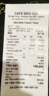 Phần mềm bán hàng cho quán cafe tại Hà Nội
