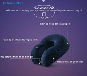 Gối Sức Khỏe Chữ U Envysleep