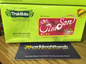 Trà Tim Sen Thái Bảo - Hộp 20 tép - L'ANGFARM - Đặc sản Đà Lạt