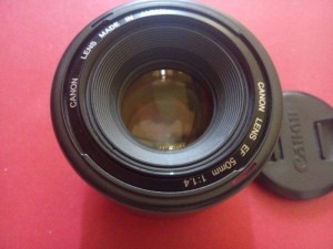 Lens canon EF 50 f1.4