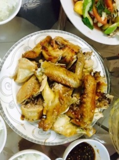 Gà Tây Ninh ướp muối ớt