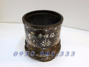 Sản xuất Bát hương đồng, bát hương khảm tam khí